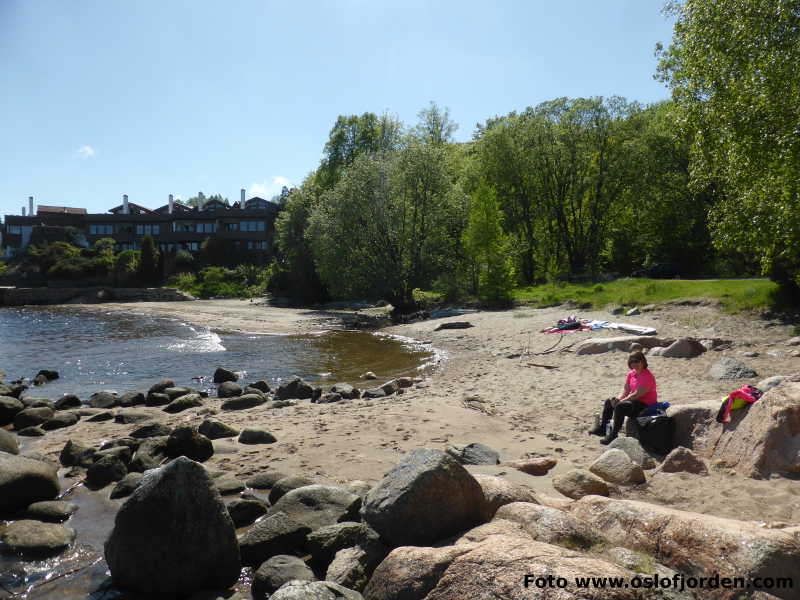 Jordfallen badeplass Larvik