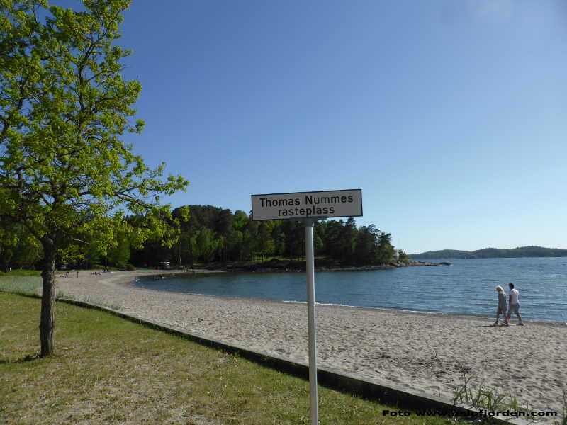 Langeby badeplass sandstrand