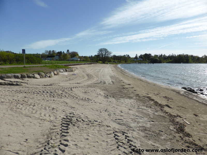 Langholtstranda badeplass Larvik