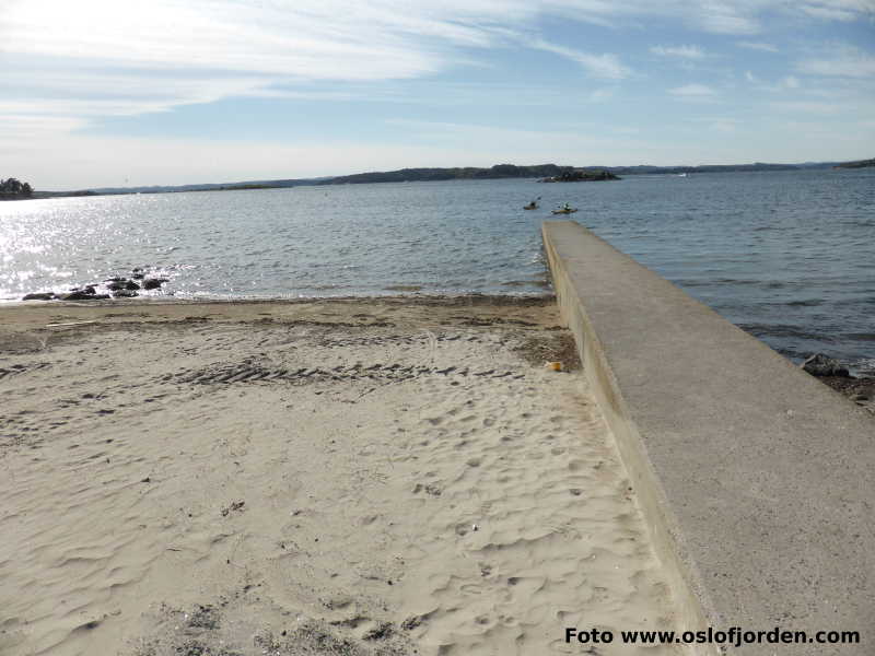 Langholtstranda badeplass Larvik