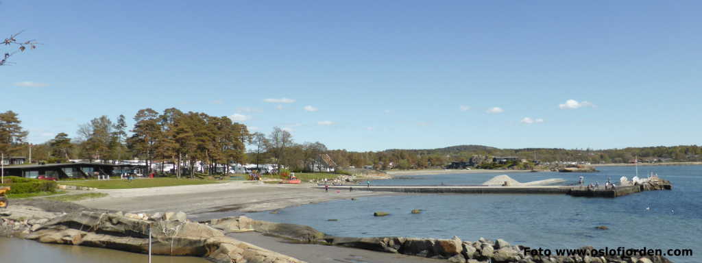 Lydhusstranda badeplass Larvik