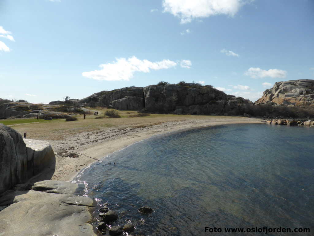 Ølbergholmen badeplass Larvik