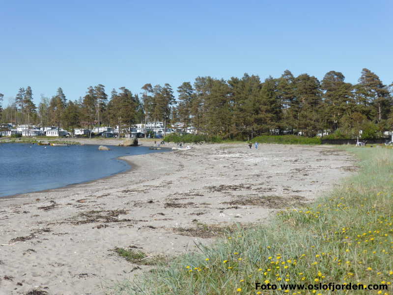 Omlidstranda badeplass Larvik