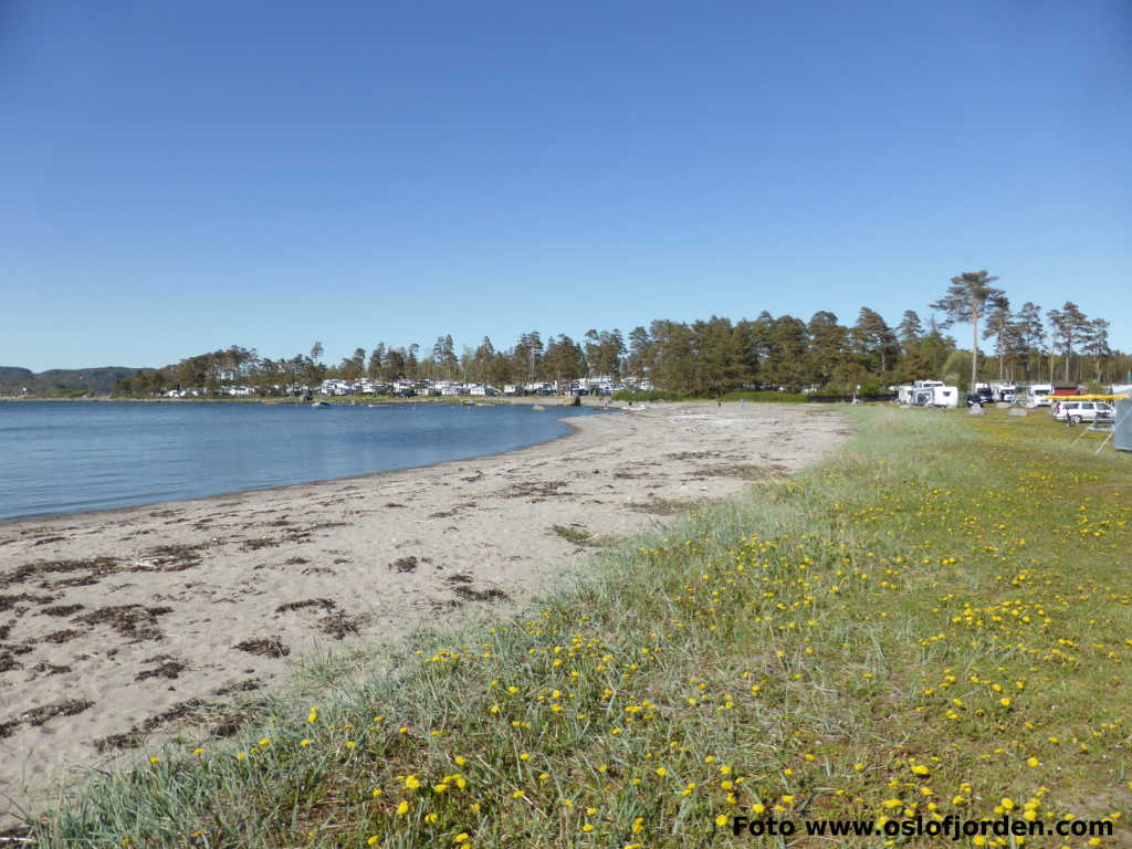 Omlidstranda badeplass Larvik