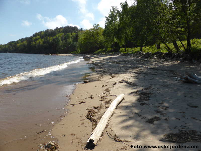 Rødbergstranda badeplass Larvik