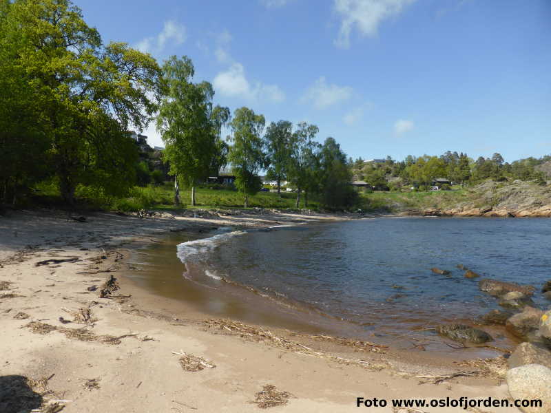 Rødbergstranda badeplass Larvik