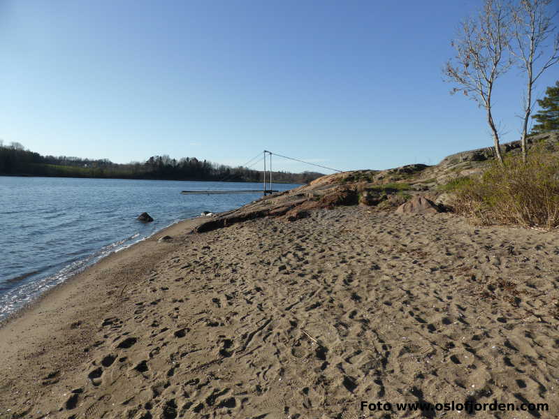 Søndre Hella badeplass Nøtteøy 