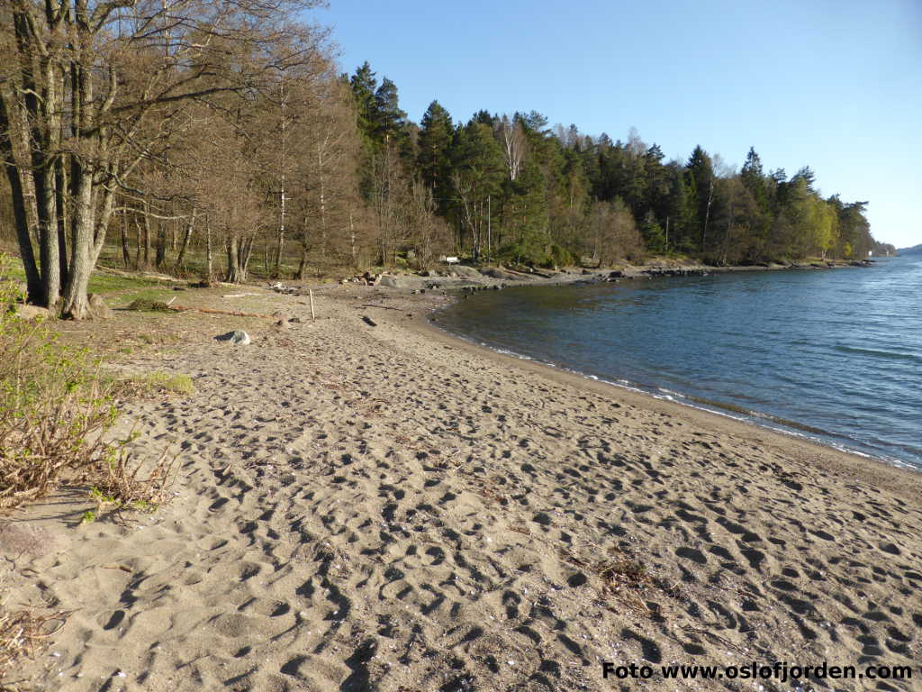 Søndre Hella badeplass Nøtterøy Tønsbergfjorden