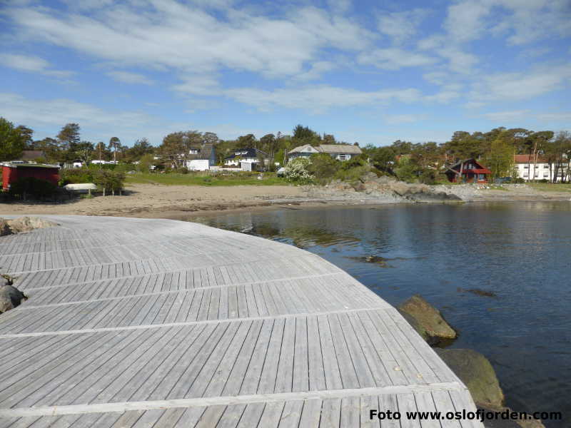 Solplassen badeplass Larvik