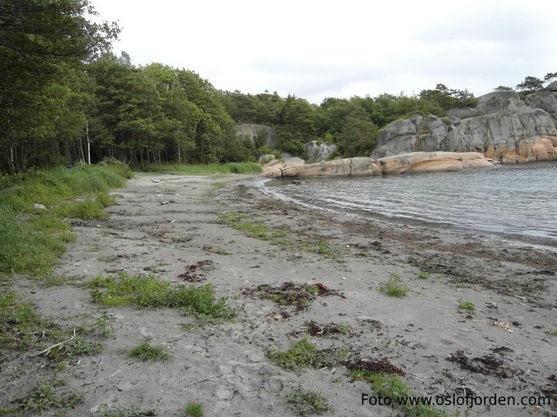 Strandvika badeplass Østerøya Sandefjord