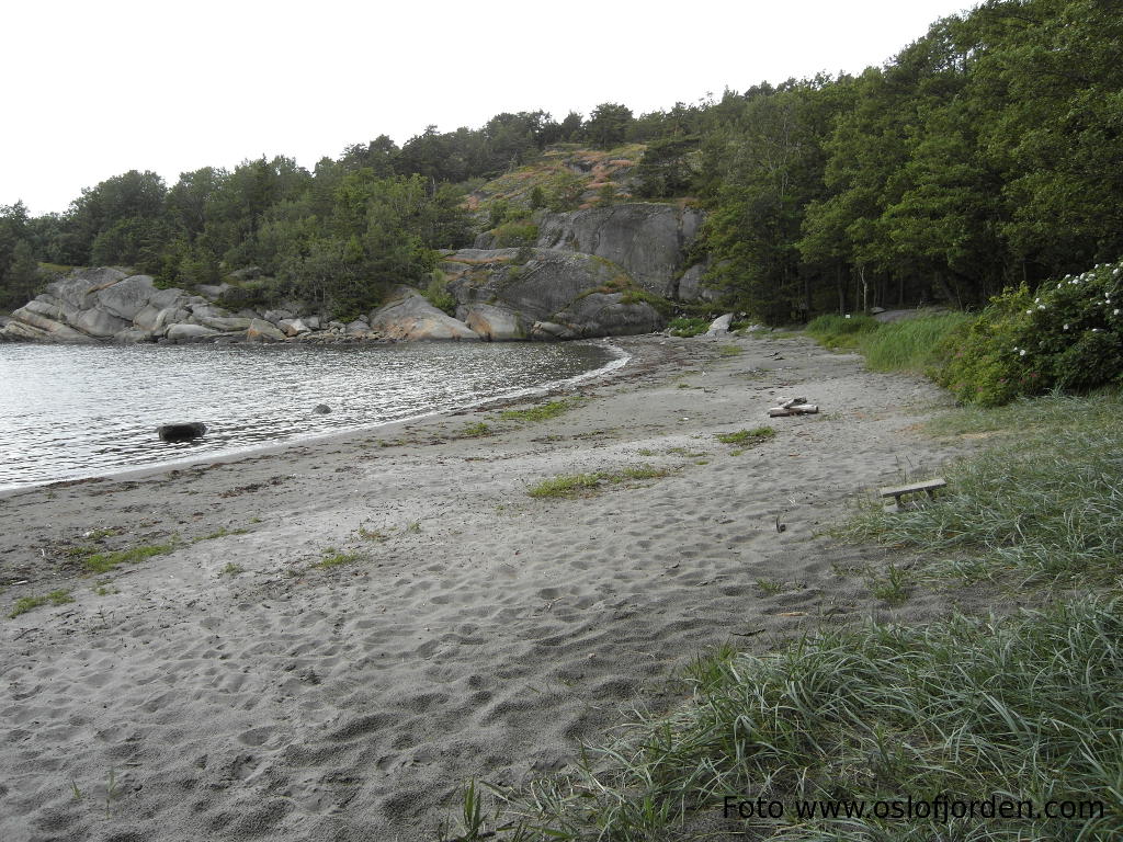 Strandvika badeplass Østerøya Sandefjord