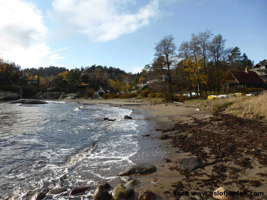 Svinevika badeplass kyststi