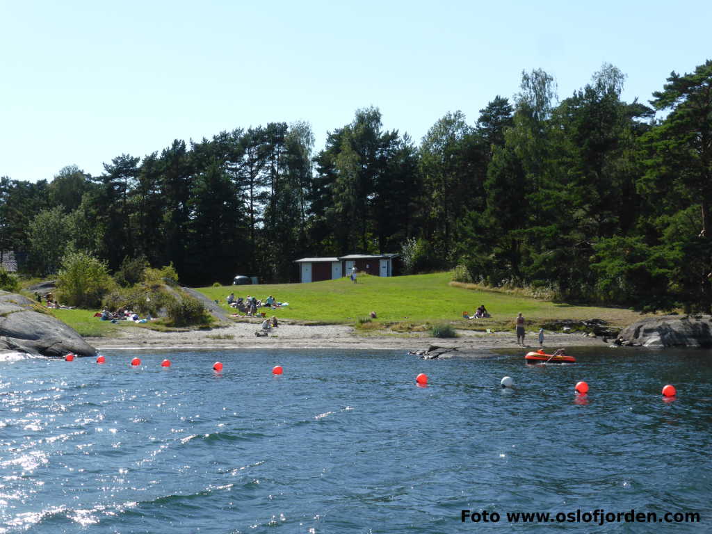 badeplass sandstrand Tangen