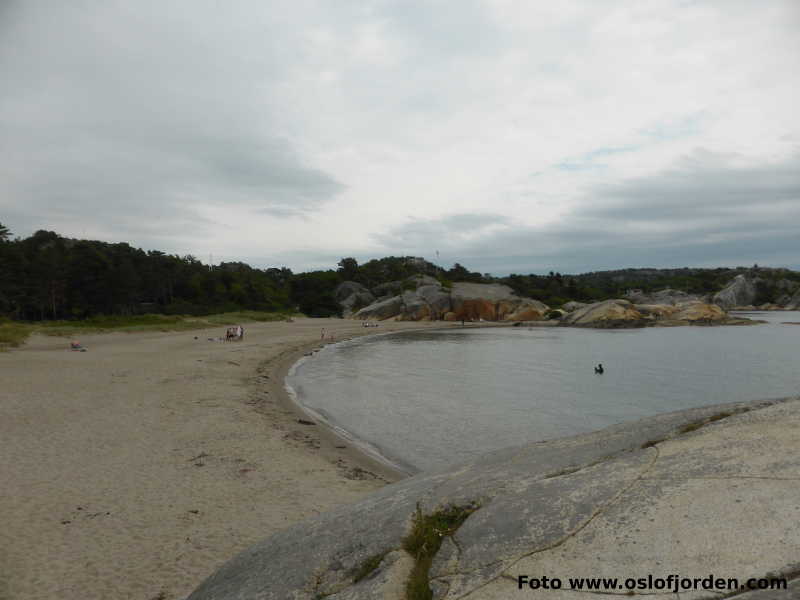 Ulastrand Ula badeplass Larvik