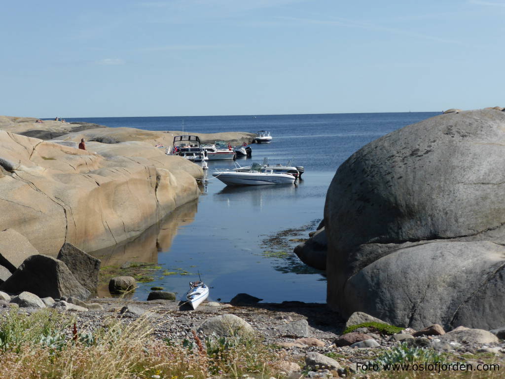 Kløvningen uthavn naturhanvn bukt Tjøem