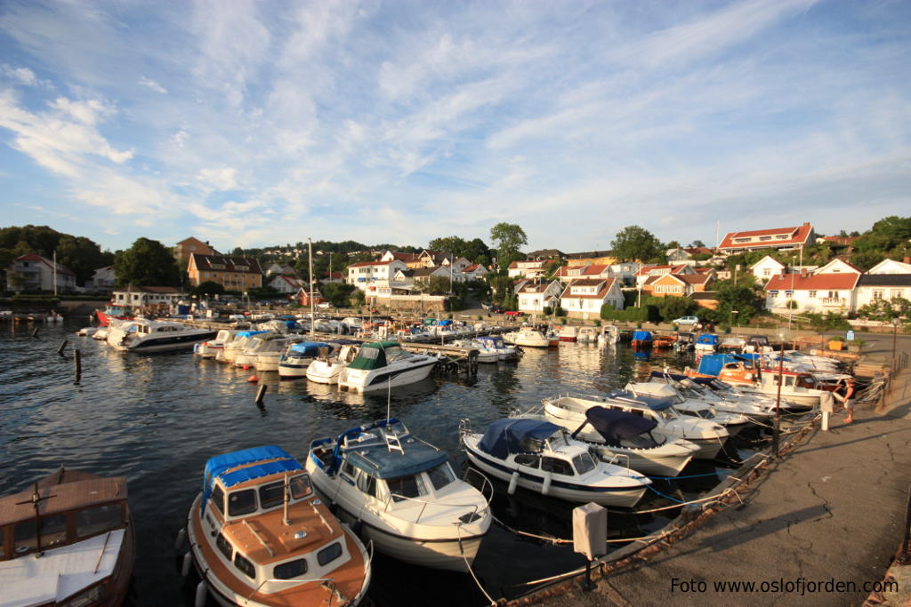 Drøbak havn Frogn kyststi