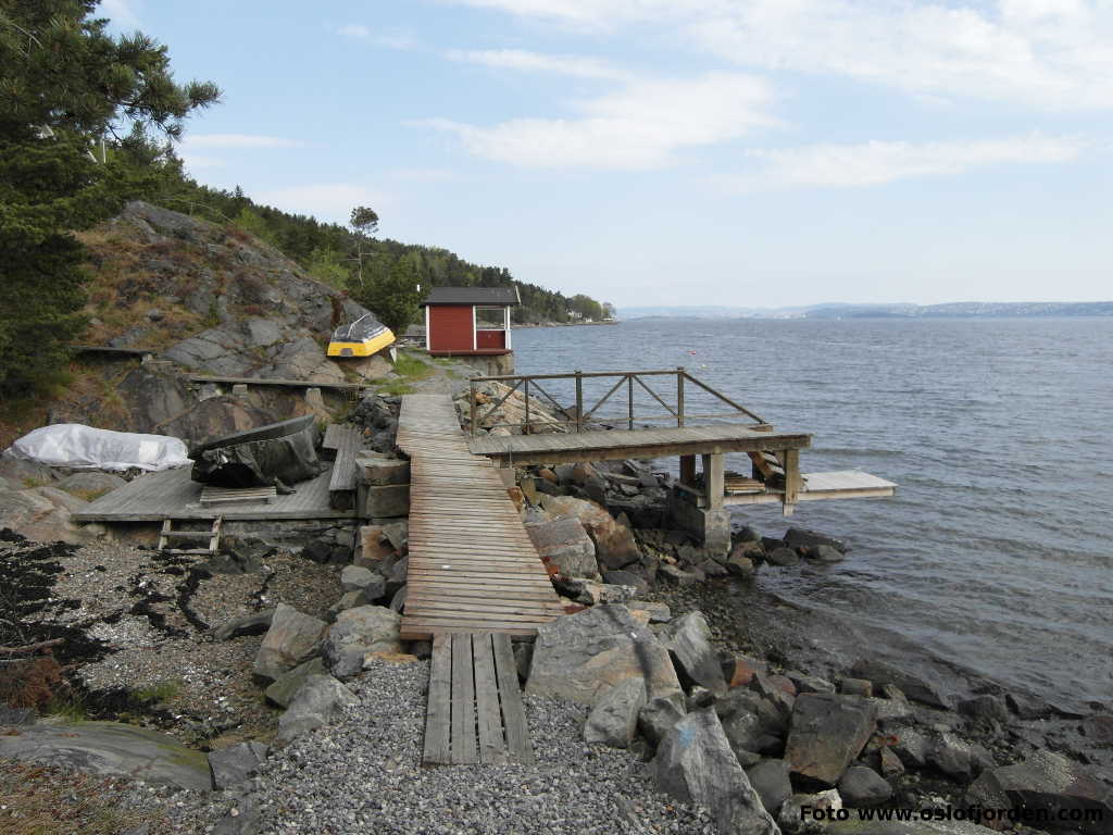 Bomansvik bunnefjorden Nesodden kyststi