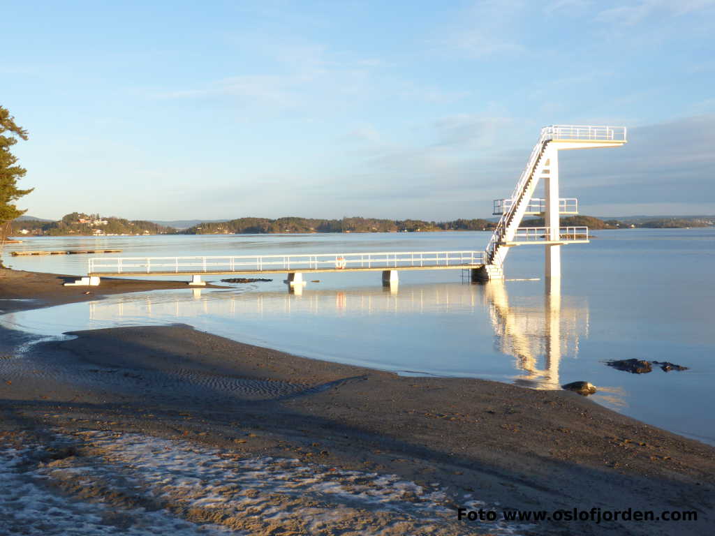 Hvalstrand bad kyststi