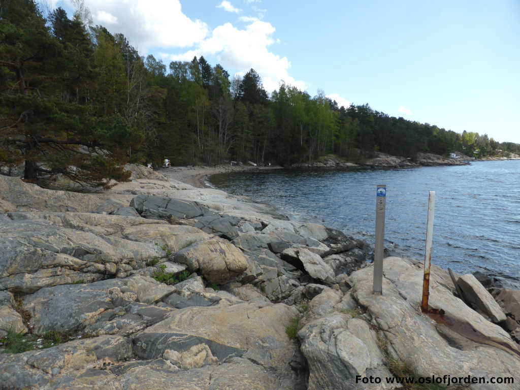 Kjeppestadbukta Kyststi Frogn Oslofjorden