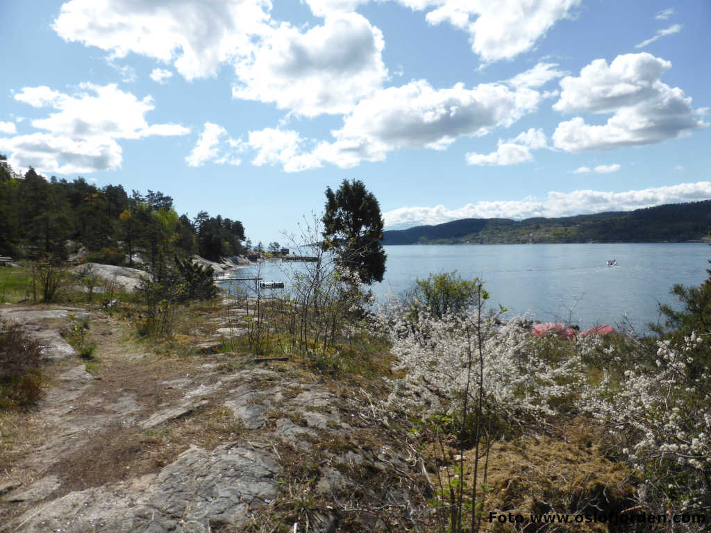 Båtstø kyststi dam Frogn