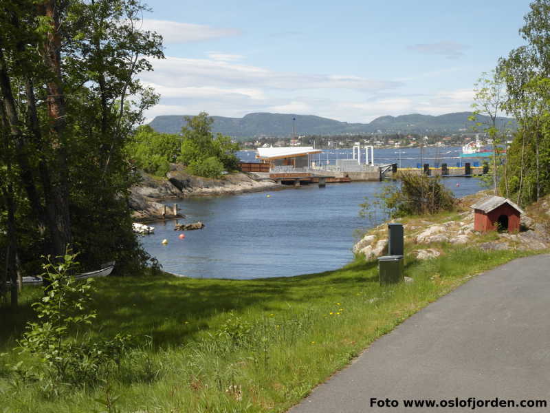 Nesoddtangen gård kyststi Nesodden