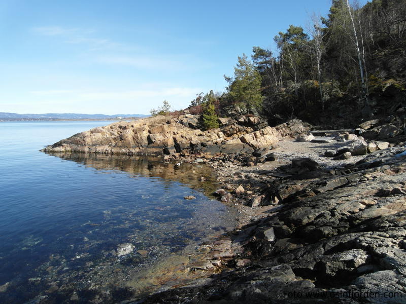 Ommen bukt kyststi kystled Nesodden