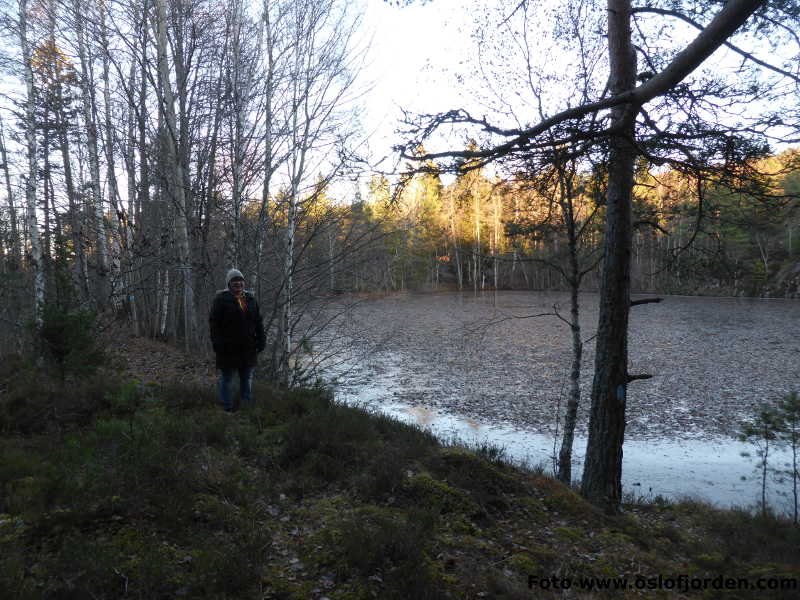 Rognskjærdammen kyststi Nesodden Spro