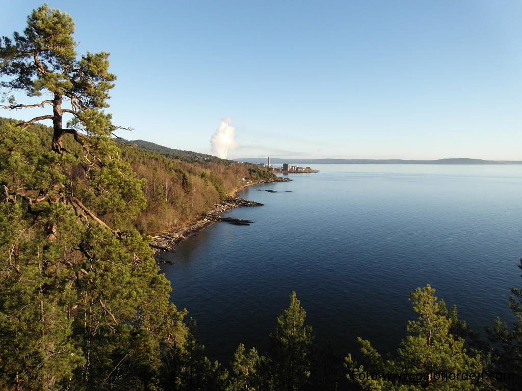 Oversikt kyststien Preisserstranda Tofte