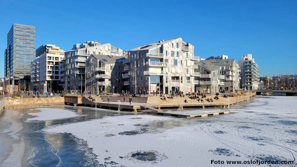 Oslobukta tur på Havnepromenaden Oslo