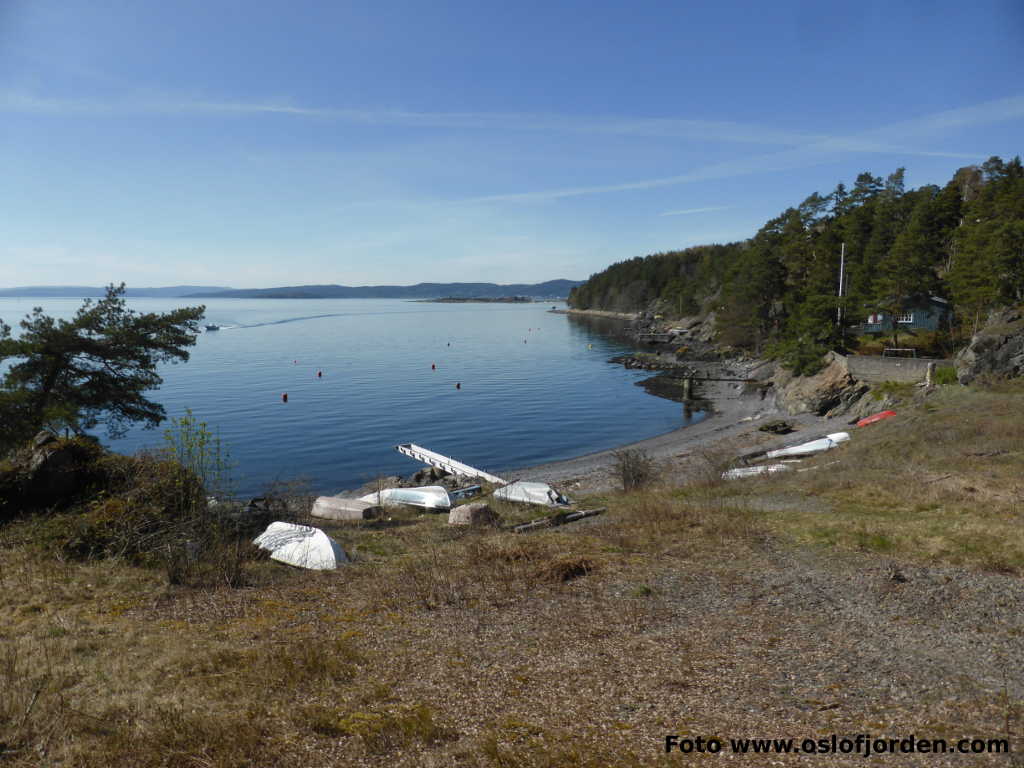 Singelbukta Jeløya kyststi Moss