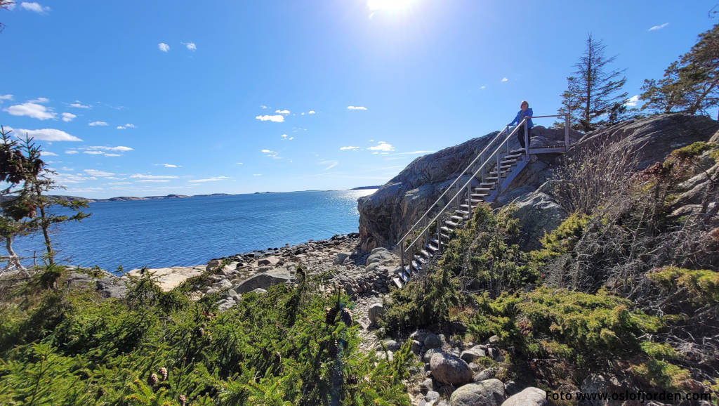 Gjøkvika badeplass søndre Sandøy Hvaler