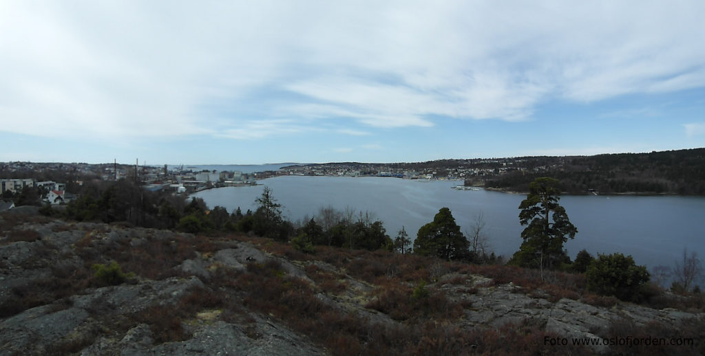 Røysåsen panorama Moss kyststi