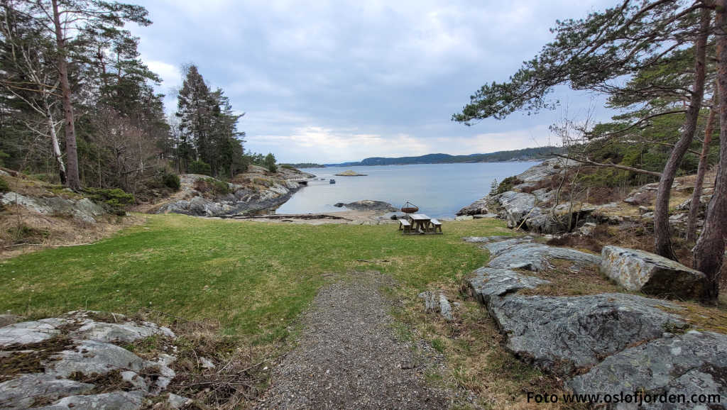 Daumannsbukta friområde kyststi Åby - Trosby Bamble