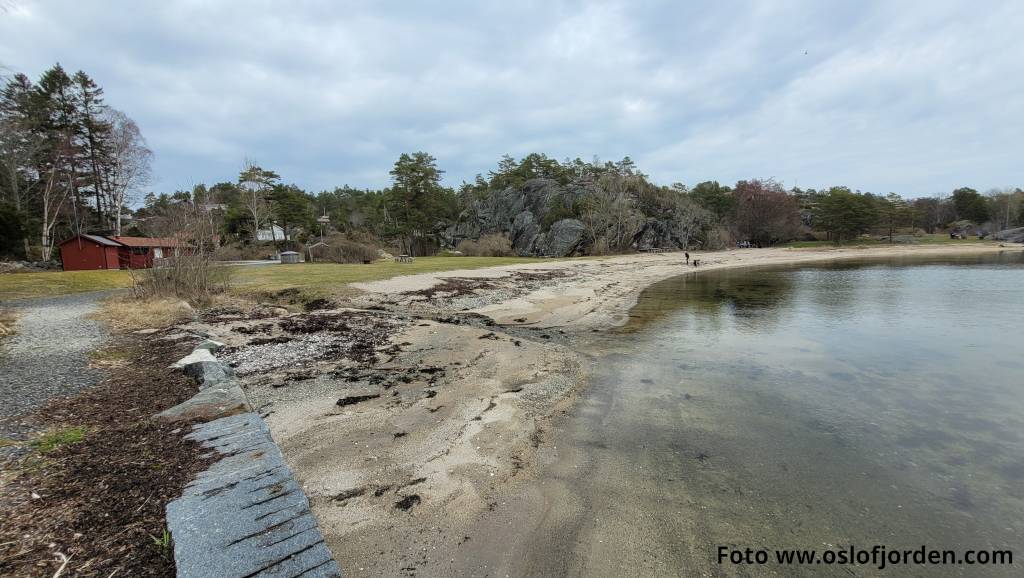  Ivarsand badeplass kyststi Åby - Trosby  Bamble 