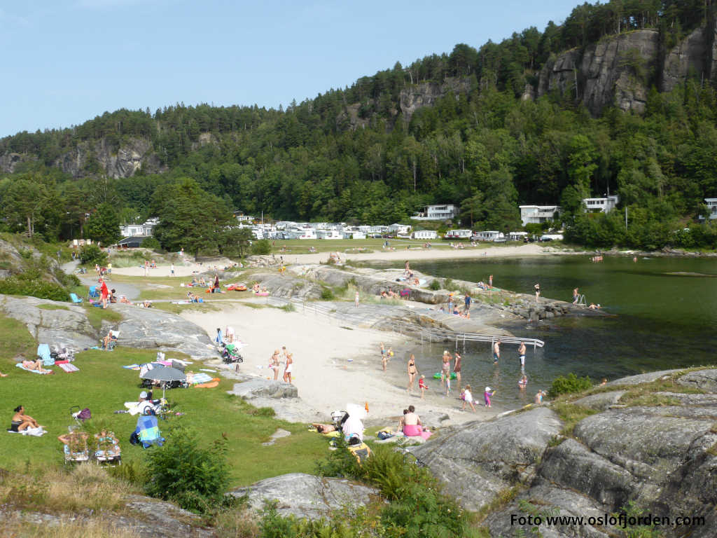 Rognstranda baseplass kyststi Rognstranda - Åby Bamble