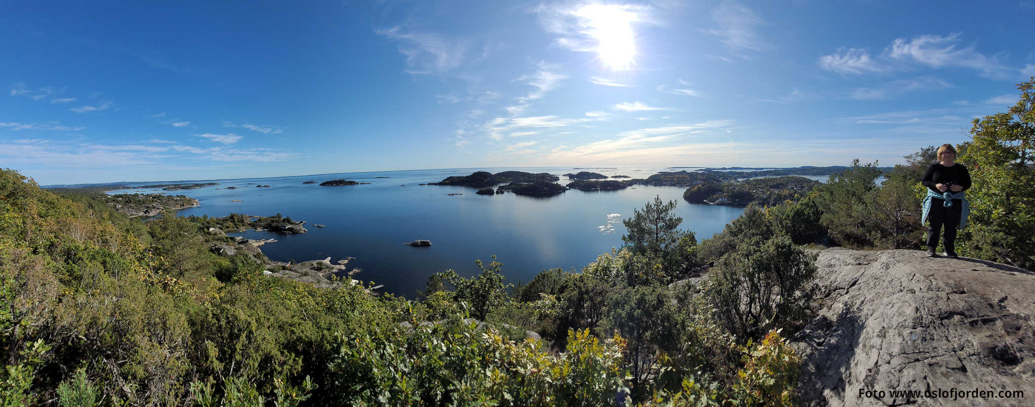 Vardås panorama kyststi Åby - Trosby Bamble