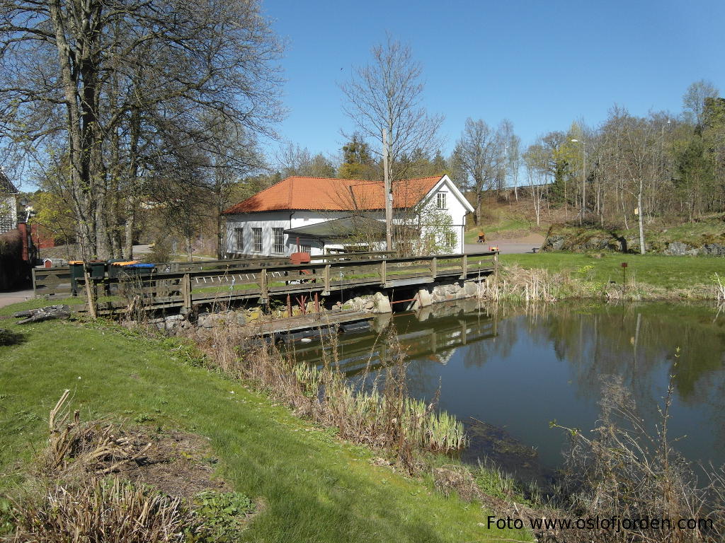 Dam ved Falkensten Kyststi Horten