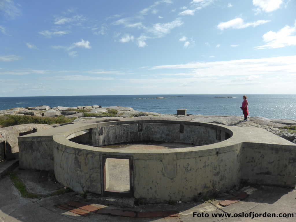 Folehavna Fort kyststi Vesterøya Sandefjord