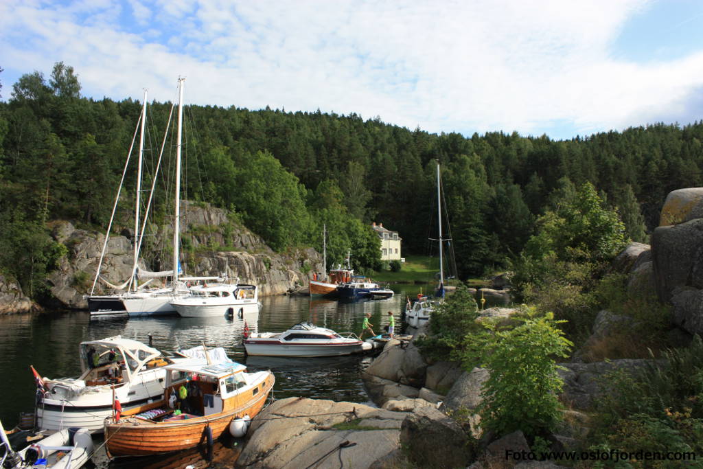 Sagbukta Håøya uthavn Frogn Håøybukta