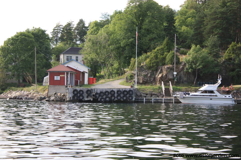 Tåjebukta uthavn Håøya fergeleie  Frogn