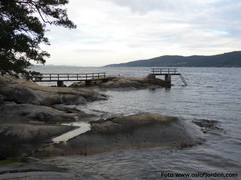 Elleskjær badeplass Drøbak Frogn