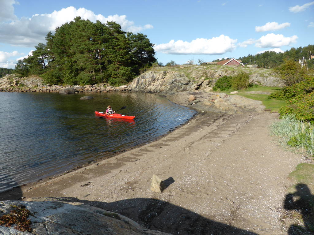 Nordre Sauholmen Vestby Son badeplass uthavn