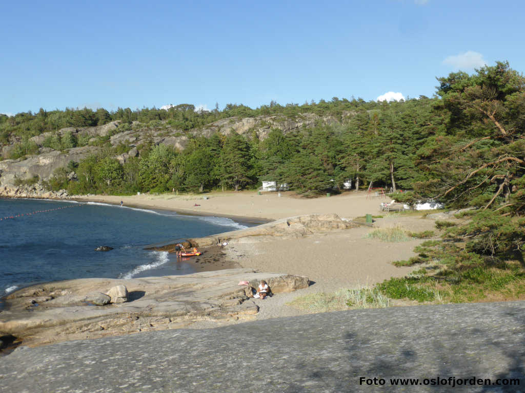 Capri badeplass Bohuslan Sverige