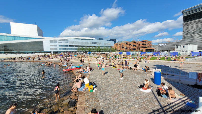 Operastranda badeplass Oslo