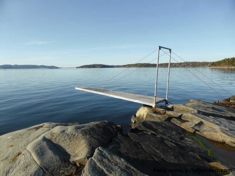 Heyerdalbukta badeplass Moss Jeløya