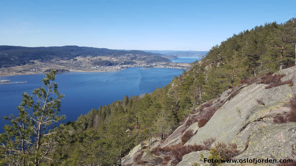 sti Himmelvannet Knivsvikfjellet Hurum