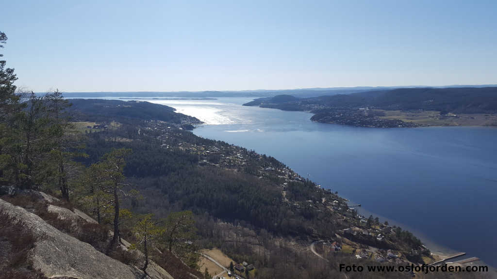 sti Himmelvannet Knivsvikfjellet Hurum