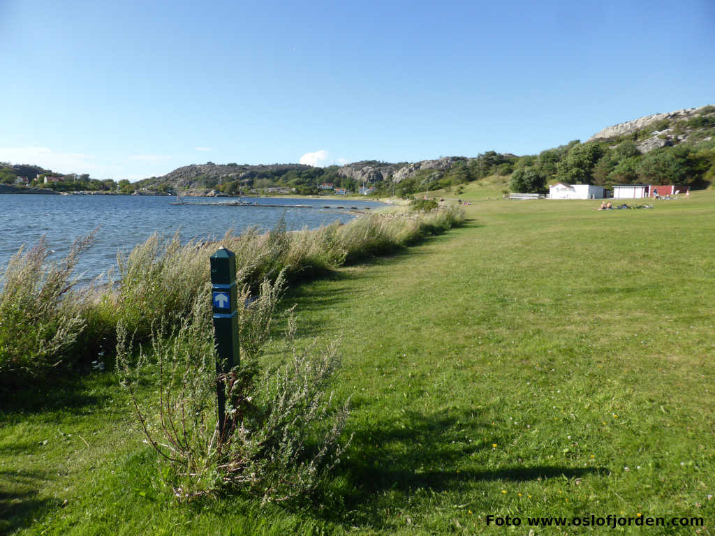 Selter badeplass Bohuslan Sverige Kyststi Kystled Strømstad
