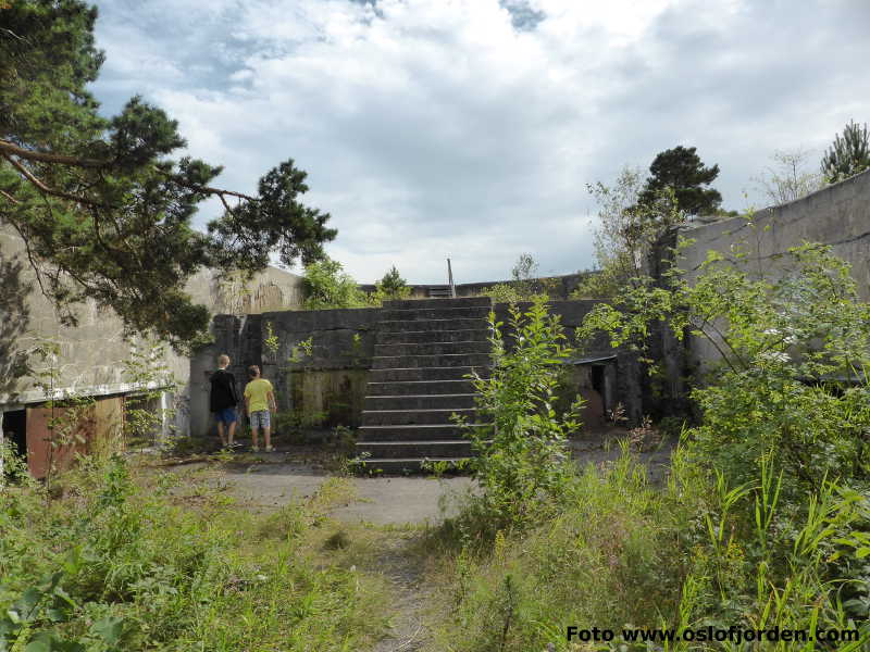 Håøya fort kyststi Nøtterøy Tønsbergfjorden