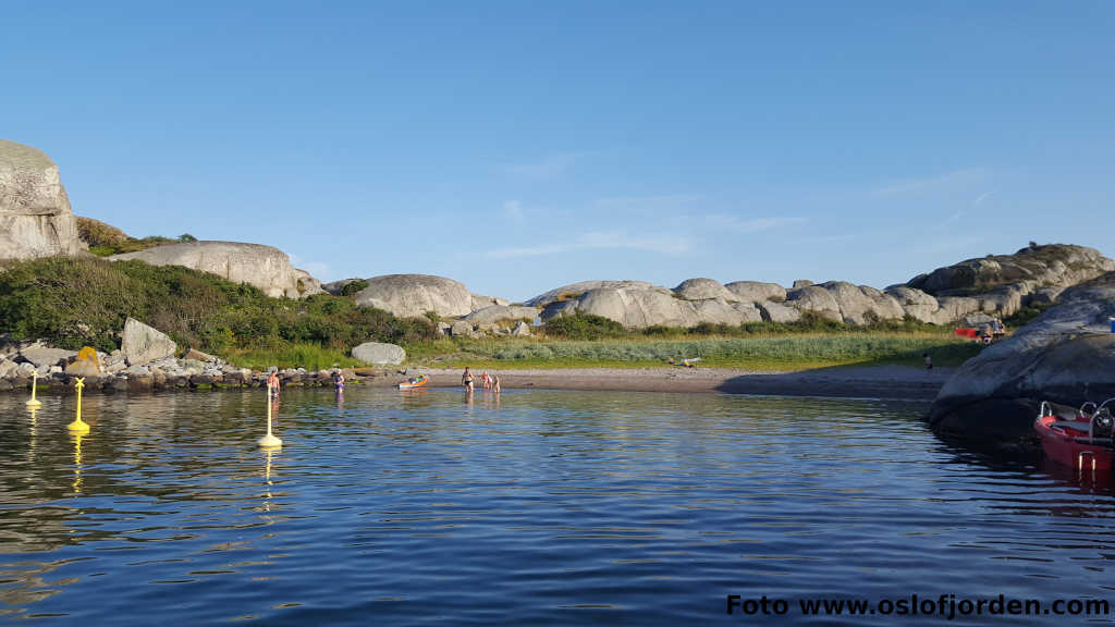 Martaholmen uthavn naturhavn teltplass Sandefjordsfjorden